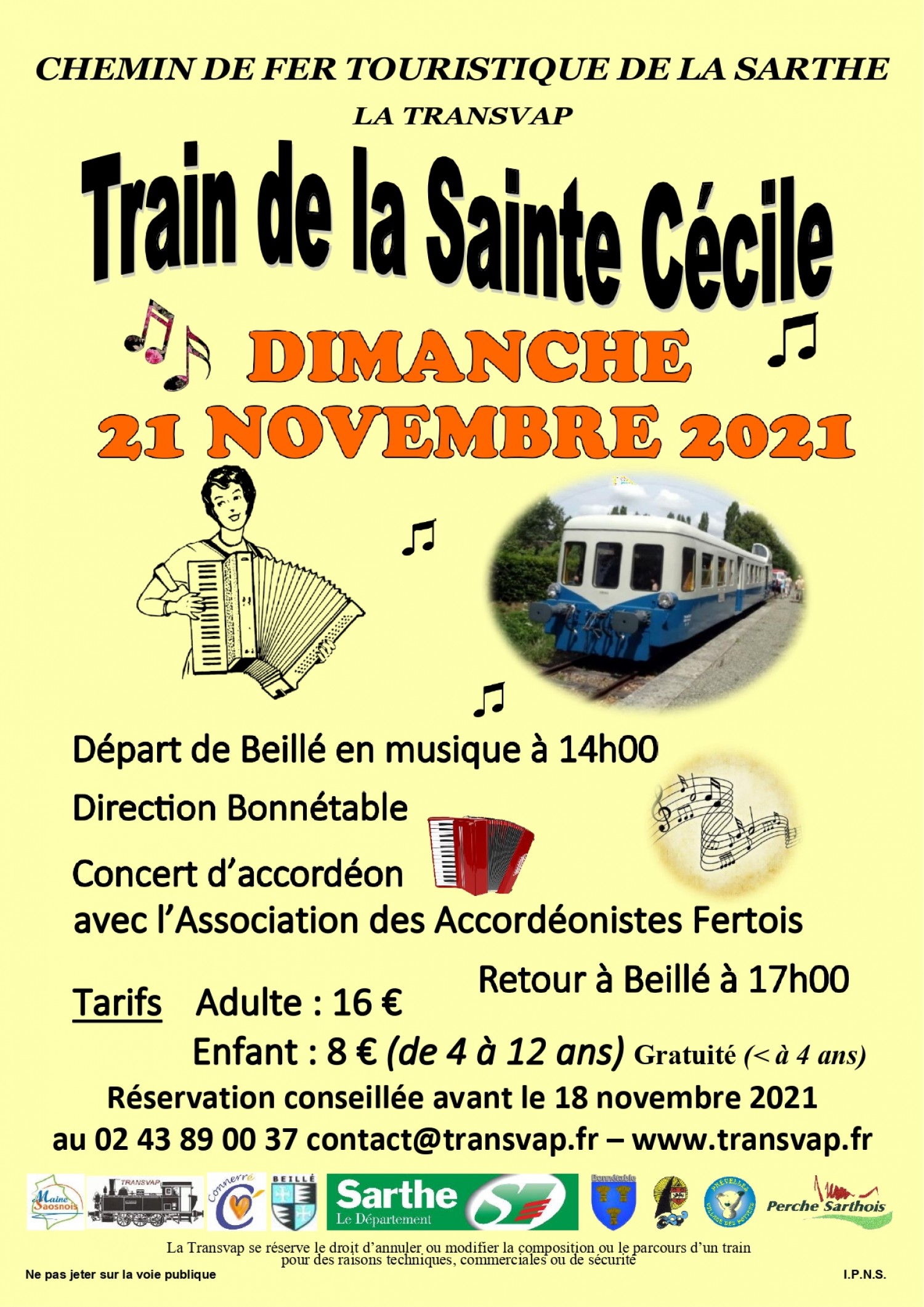 Train de la Sainte Cécile...