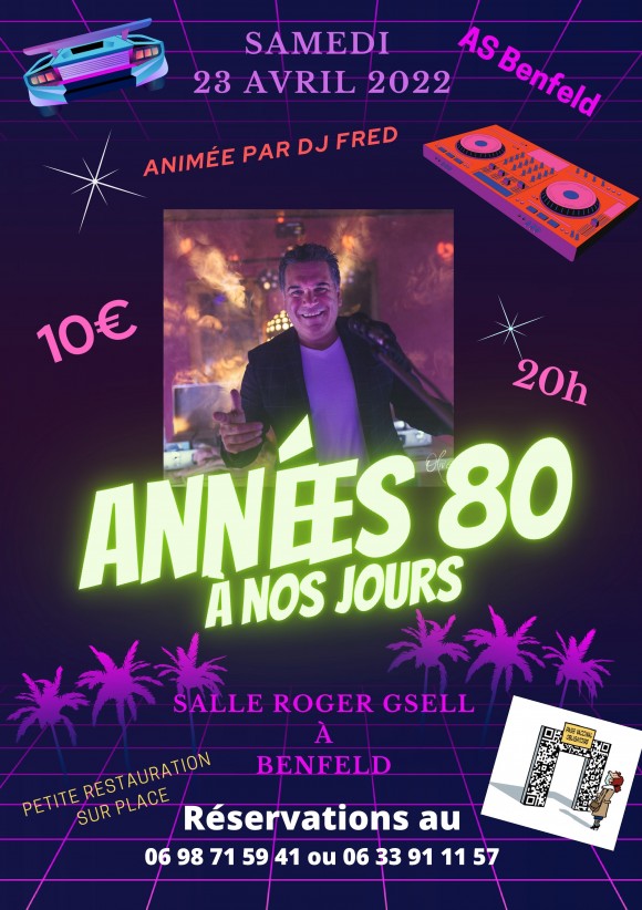 Soirée Années 80...