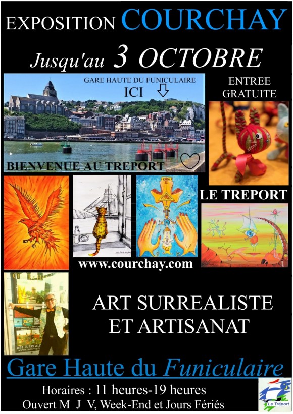 Exposition du peintre surréaliste Courchay