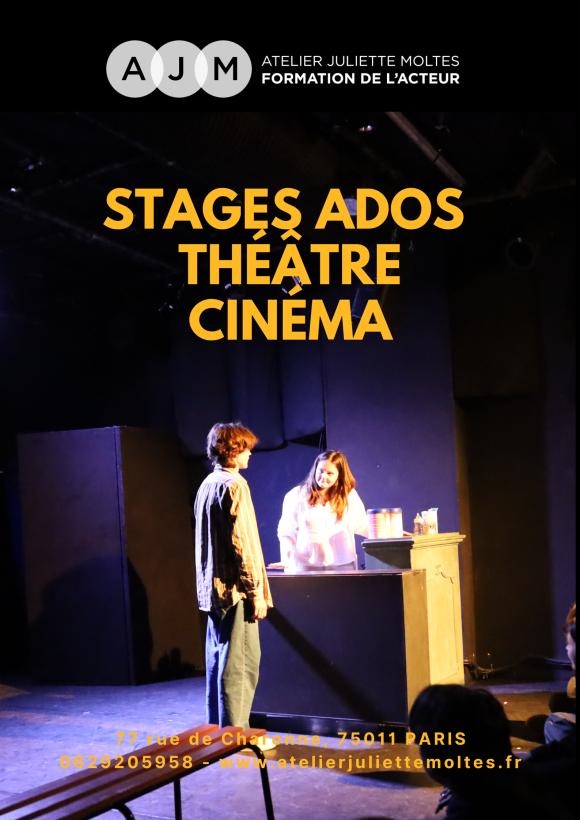 Stage Acting : Théâtre et/ou Cinéma pour les ados !