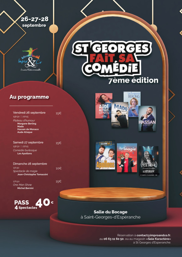 St Georges fait sa comédie-7ème édition