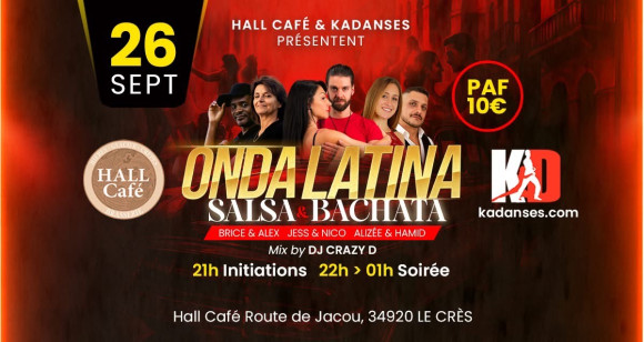 Soirée Salsa et Bachata