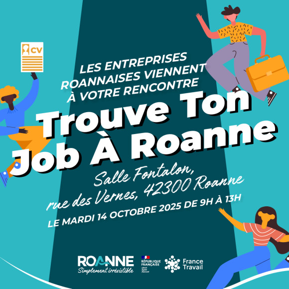 Trouve ton job à Roanne