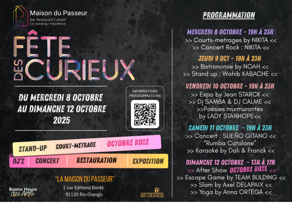  La Fête des Curieux – Maison du Passeur (Ris-Orangis)