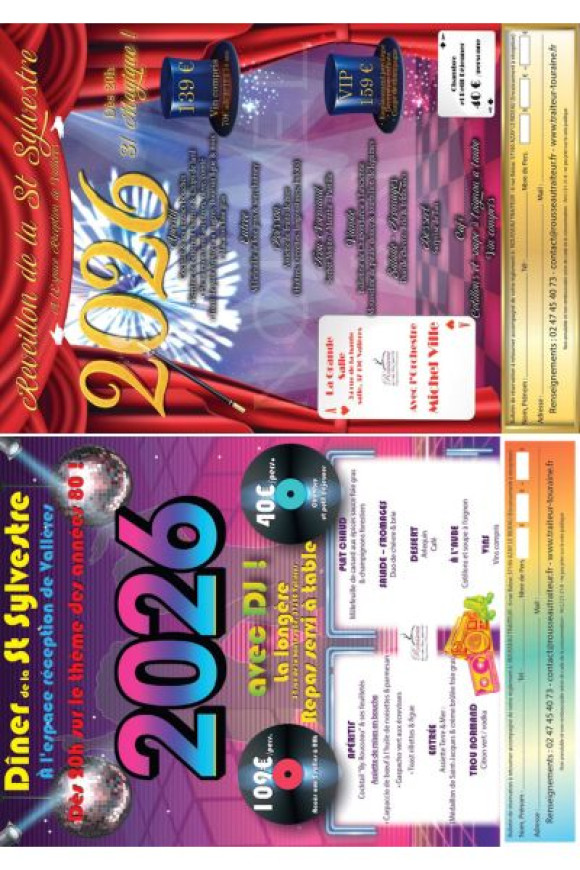 St Sylvestre Rousseau Traiteur à Vallères !