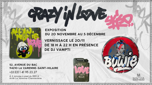 SKIZO : Crazy In Love — Vernissage et fête du Beaujolais Nouveau
