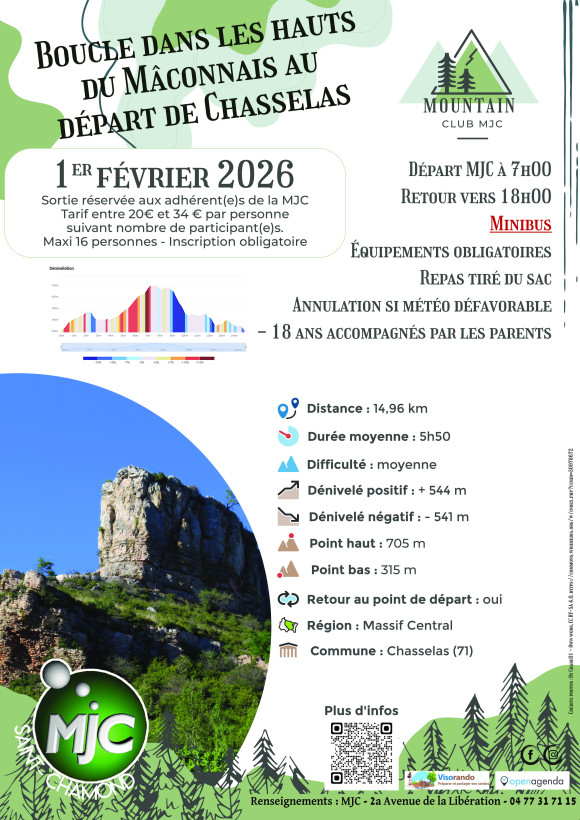 Boucle dans les hauts du Mâconnais au départ de Chasselas