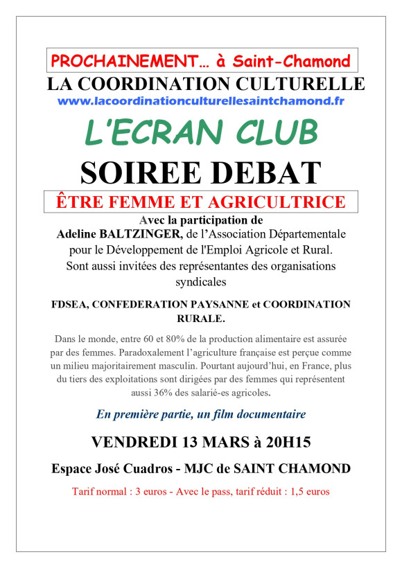 &Ecirc;tre femme et agricultrice