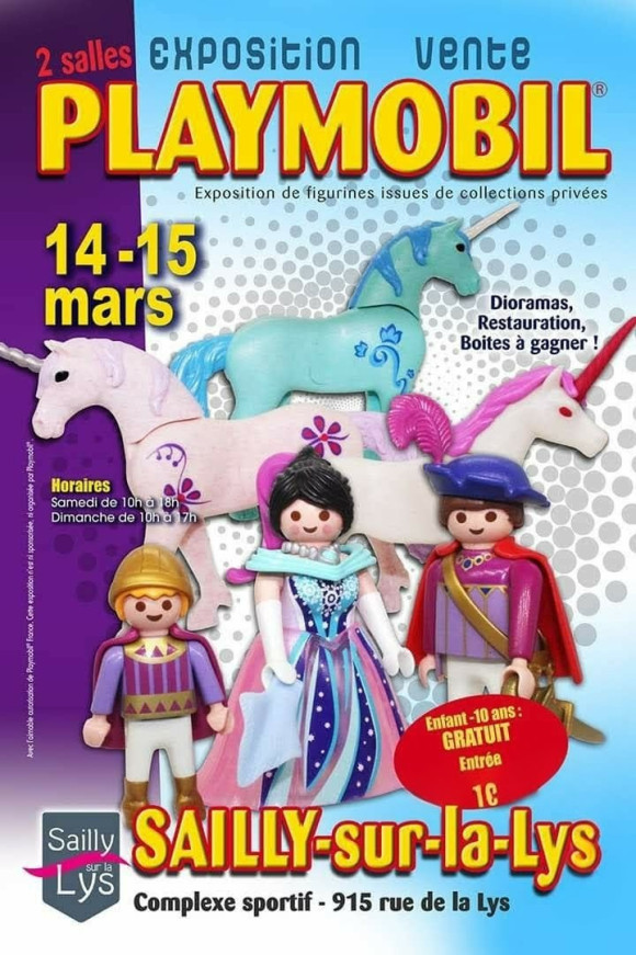 Exposition Vente Playmobil 
