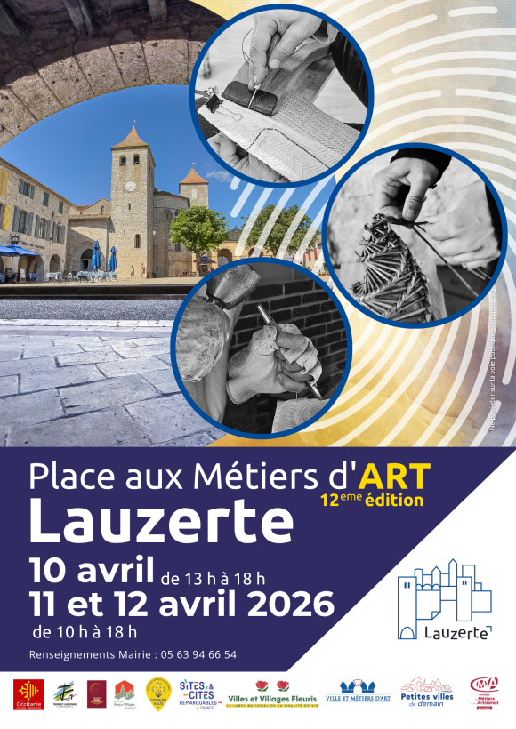 Journées Européennes des Métiers d’Art – Lauzerte 2026