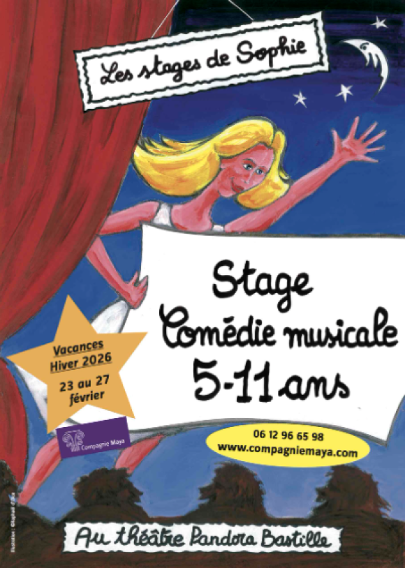 Stages 5-11 ans Vacances Février 2026 Comédie Musicale