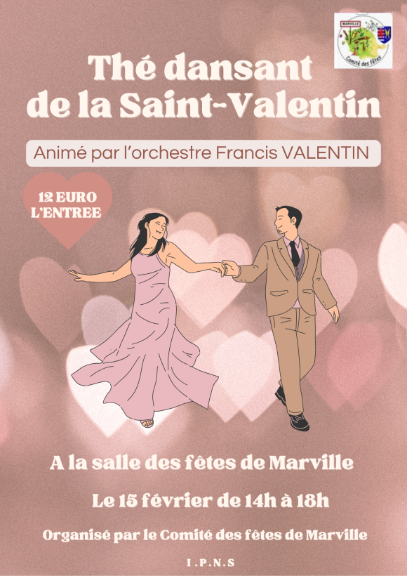 Th&eacute; dansant de la Saint Valentin 