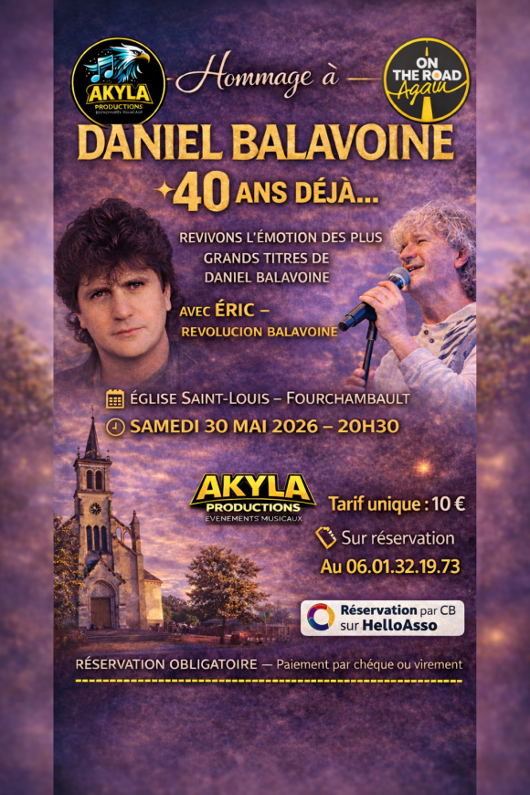 Hommage à Daniel Balavoine – 40 ans déjà.