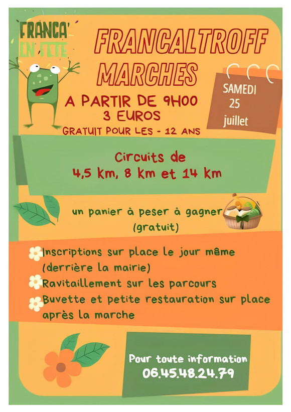 Marches &agrave; Francaltroff