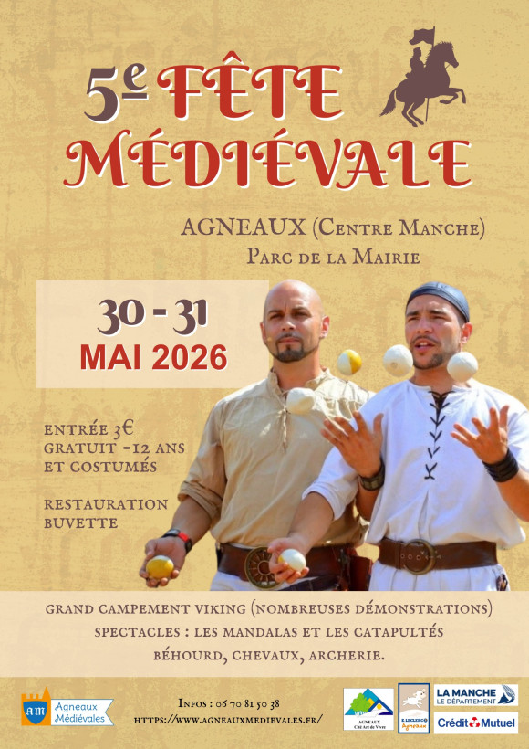 5 &egrave;me F&ecirc;te m&eacute;di&eacute;vale &agrave; Agneaux