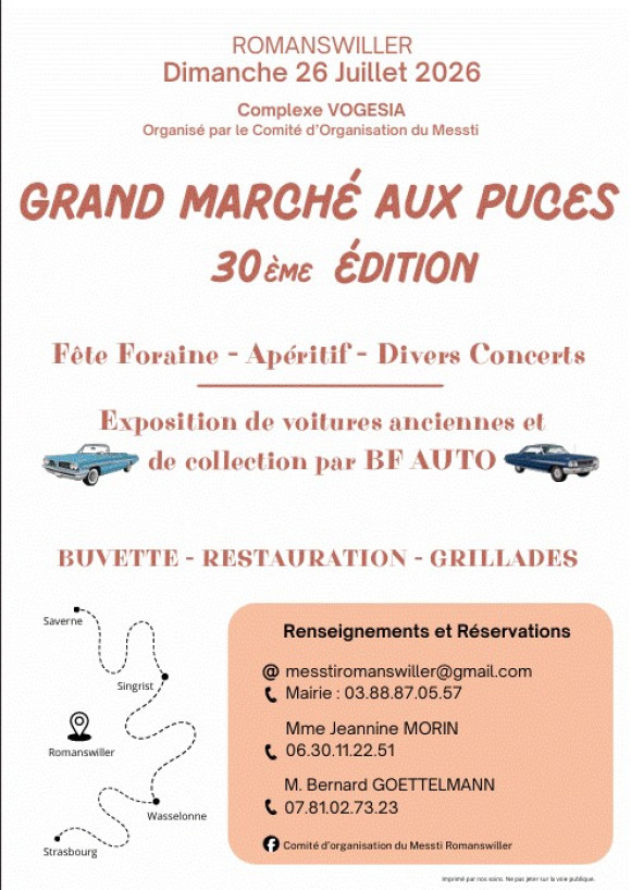 Grand march&eacute; aux puces 30&egrave;me &eacute;dition 