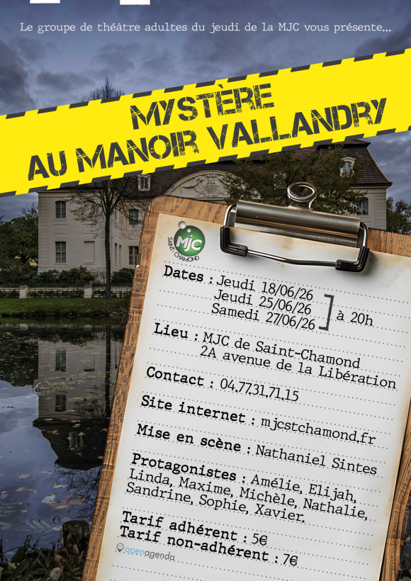 Myst&egrave;re au manoir Vallandry