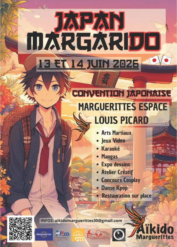 Convention JapanMargarido 2026 – Culture Japonaise & Exposants (TCG/Manga/Jeux vidéo)