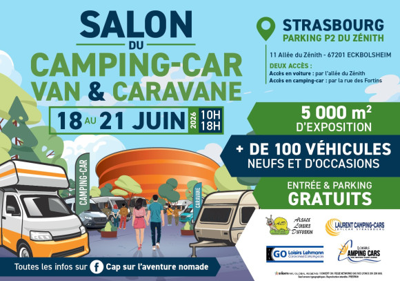 Salon du Camping-Car, Van & Caravane de Strasbourg