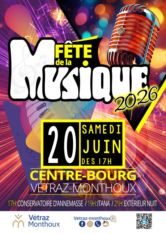 ???? V&eacute;traz-Monthoux f&ecirc;te la musique ! ????