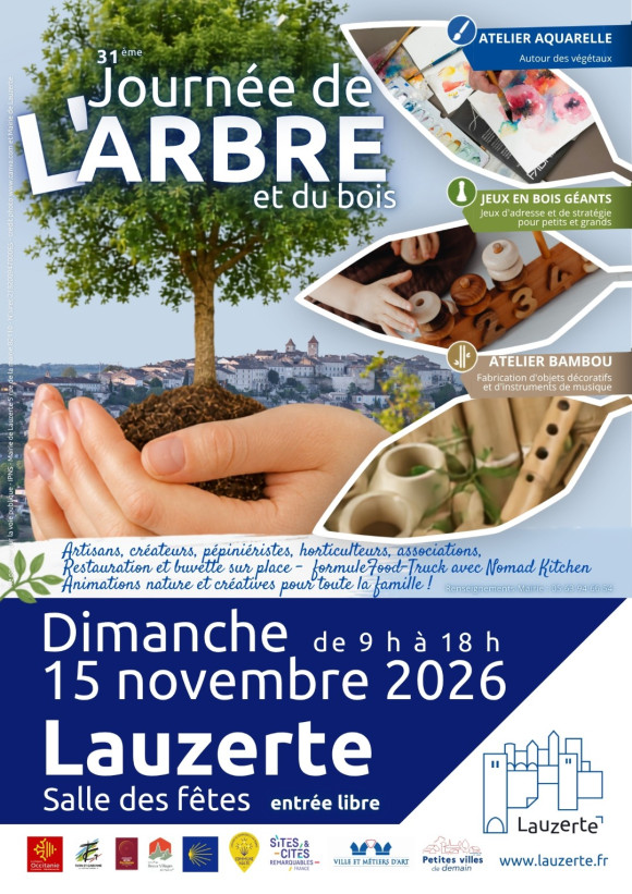 31e Journ&eacute;e de l'Arbre et du Bois &ndash; Lauzerte