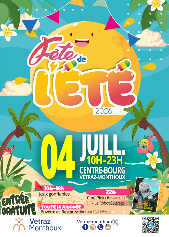 ⛱️???? La F&ecirc;te de l&rsquo;&eacute;t&eacute; 2026 ????⛱️