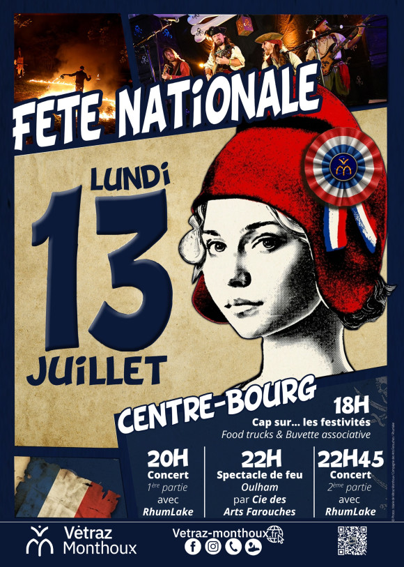 FETE NATIONALE de Vétraz-Monthoux – 4ème édition