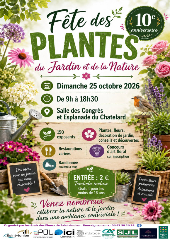 10&egrave;me f&ecirc;te des plantes, du jardin et de la nature