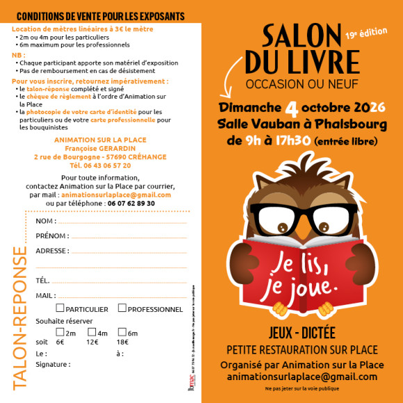 Salon du livre d'occasion