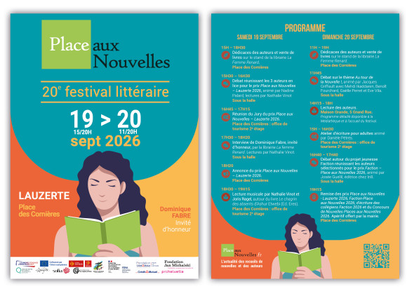 20ème festival littéraire Place Aux Nouvelles