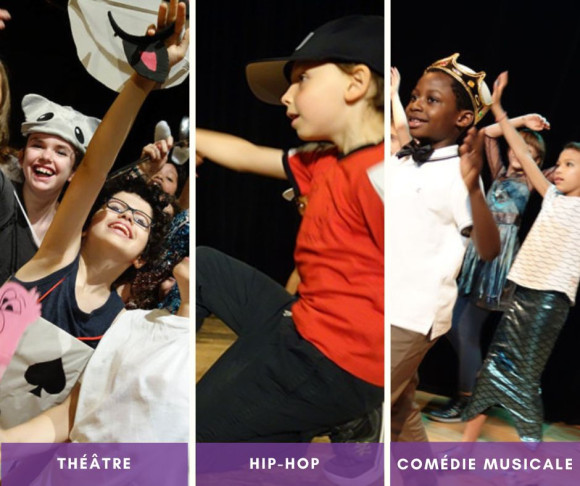Théâtre, Comédie musicale & Hip-Hop : Ateliers enfants
