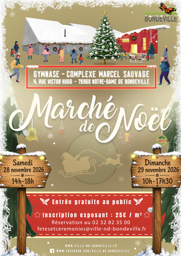 Marché de Noël de Notre-Dame de Bondeville